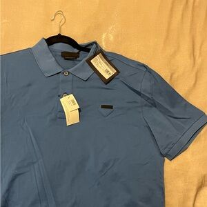 Prada Sky Blue Polo Shirt